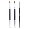 1 Set Flat Eyeliner Eyebrow Concealer Brush Under Eye Makeup Eyebrow Foundation for Concealing Blending Setting Buffing Makeup view 2