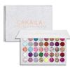 Glitter Eyeshadow Palette, 40 Colors Highly Pressed Pigmented Metallic Shimmer Sparkly Glitter Eyeshadow Makeup Pallet Palettes,Pink Blue Green Red Gold Purple Eye Shadow Powder Long Lasting view 1