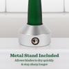 Bulldog Mens Skincare and Grooming Original Recycled Glass Handle Razor with Razor Stand view 4