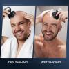 7D Head Shavers for Bald Men - 5 in 1 kensen Electric Head Hair Shaver, Christmas Gift Head Electric Razor with Nose Hair & Beard Trimmer Cordless IPX6 Waterproof Wet Dry LED Display Travel Case view 4