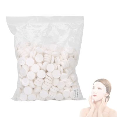 500pcs Compressed Disposable Mask, DIY Pure Cotton Mask Sheet Paper, Paper Compress Masque Mask