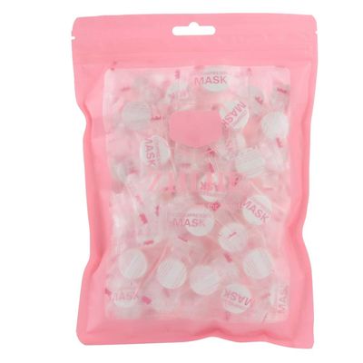 100Pcs/Pack Compressed Face, Non-woven Fiber Skin Care DIY, Cotton Skin Care Wrapped Masks