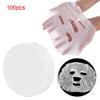 100Pcs/Pack Compressed Face, Non-woven Fiber Skin Care DIY, Cotton Skin Care Wrapped Masks view 4