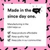 Boie USA Loop Body Scrubber - Soft Silicone-Like Exfoliating Shower Scrubber, Body Cleansing Brush - Hang-to-Wall Loofah Replacement - Antimicrobial Body Exfoliator for All Skin Types (Pink) view 4