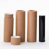 1/2 OZ (Tall) Kraft Brown Paperboard Lip Balm/Cosmetic/Lotion Tubes (1000) view 2
