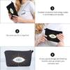 EXCEART Evil Eye Cosmetic Travel Bag Zipper Pouch Trave Makeup Organizer Toiletry Accessories Household Toiletry Bag Decorative Cosmetic Pouch Convenient Lady Makeup Case view 4