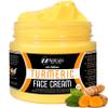 Turmeric Cream for Face & Body - All Natural Turmeric Cream Skin Brightening Lotion - Turmeric Cream Cleanses Skin, Fights Acne, Evens Tone - Pure Handcrafted Skincare Made in the USA 2 Oz view 1