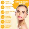 Turmeric Cream for Face & Body - All Natural Turmeric Cream Skin Brightening Lotion - Turmeric Cream Cleanses Skin, Fights Acne, Evens Tone - Pure Handcrafted Skincare Made in the USA 2 Oz view 4