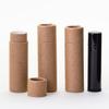 1/3 OZ Kraft Brown Paperboard Lip Balm/Salve/Cosmetic/Lotion Tubes (100) view 2