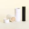 1/2 OZ (Short) White Kraft Paperboard Lip Balm/Cosmetic/Lotion Tubes (500) view 1