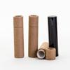 5 mL Kraft Brown Paperboard Lip Balm/Salve/Cosmetic/Lotion Tubes (500) view 1