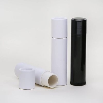 5 mL White Kraft Paperboard Lip Balm/Salve/Cosmetic/Lotion Tubes (500)