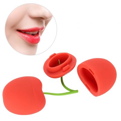 Lip Plumper Enhancer, ANGGREK Women Portable Cherry-Shaped Full Lip Plumper Enhancer Lip Enhancement Device Beauty Tool Self Suction Plumping Lips
