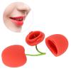 Lip Plumper Enhancer, ANGGREK Women Portable Cherry-Shaped Full Lip Plumper Enhancer Lip Enhancement Device Beauty Tool Self Suction Plumping Lips view 1