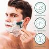 Bambaw Double Edge Close Comb Safety Razor with Stand, Shaving Razor for Men with 5 Safety Razor Blades, Reusable Eco Freindly DE Metal Razor  Sea Green view 4