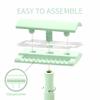 Bambaw Single Blade Razors for Women and Men with 5 Double Edge Safety Razor Blades, Stainless Double Edge Razor, Eco Friendly Razor, Reusable & Plastic Free - Mint Green view 2