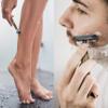 Bambaw Single Blade Razors for Men & Women, Bamboo Razor with 5 Blades, Double Edge Safety Razor, Eco-Friendly, Reusable & Plastic Free  Slim Bamboo Black view 3