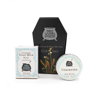 Bathe In Peace Bath & Body Gift Set (Unscented)