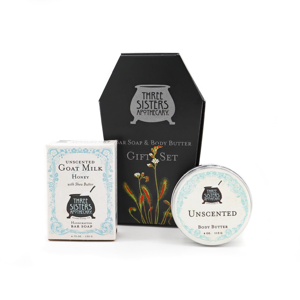 Bathe In Peace Bath & Body Gift Set (Unscented)