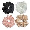 Large satin Scrunchies XL Silk Oversized Scrunchie for Thick long Hair Scrunchy Bobbles Hair Ties Jumbo for Women Girls view 1