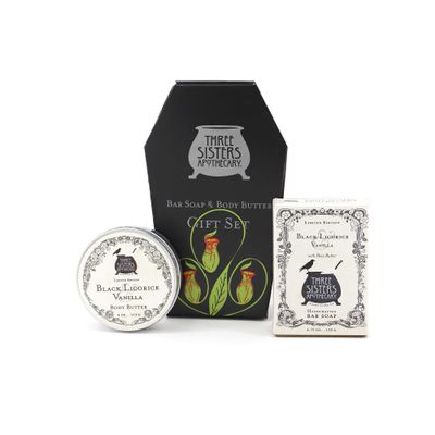 Bathe In Peace Bath & Body Gift Set (Black Licorice)