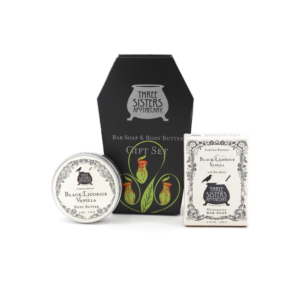 Bathe In Peace Bath & Body Gift Set (Black Licorice)