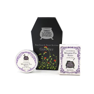 Bathe In Peace Bath & Body Gift Set (Mission Fig & Honey)