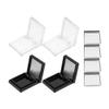 Beaupretty 4pcs Empty Eyeshadow Containers, Empty Square Eyeshadow Case, Makeup Shadow Container with 4 Pans view 1