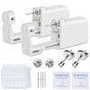 Ear Piercing Kit, Anzero 2 Pcs Disposable Ear Piercing Gun with Preloaded Ear Stud, at Home Self Ear Piercing Gun Kit - 2MM Earrings Stud view 1