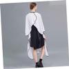 Beaupretty Home Salon Hair Cutting Cape Viewing Window Lightweight Breathable Smock for Hair Dying Professional Barber Cape for Adults Machine Washable Fits view 2