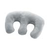 shamjina Soft Detachable Chest Pillow Chest Pad Breast Support Pillow Feminine Bolster for SPA Beauty Salon Massage Table for Better Sleep - Grey view 1