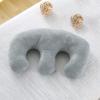 shamjina Soft Detachable Chest Pillow Chest Pad Breast Support Pillow Feminine Bolster for SPA Beauty Salon Massage Table for Better Sleep - Grey view 2
