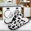 Umidedor Cow Print Slippers For Women Girls, Soft Memory Foam Non-Slip Indoor House Slippers Home Shoes For Bedroom Hotel Travel Spa 5-8 view 2