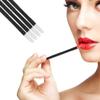 100PCS Disposable Lip Brushes Make Up Brush Lipstick Applicators Wands Lipstick Gloss Wands Applicator Makeup Beauty Tool Kits(Short lip brush) view 1