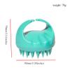 SEIWEI Shampoo Brush Head Scalp Massage Brush, Soft Silicone Shampoo Brush for Wet and Dry Hair, Clean Exfoliate, Promote Hair Growth Scalp Care Comb for Women Men Pet Purple view 2