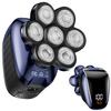 Head Shaver 7D, Wyklaus Upgrade Head Shavers for Bald Men, Head Electric Razor with Nose Hair Trimmer, IPX6 Waterproof Wet/Dry Mens Grooming Kit, Anti-Pinch, LED Display, USB Rechargeable view 1