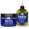 Difeel Pro-Growth Biotin Hair Mask 12 oz. with Biotin Hair Oil 7.1 oz. (2-Piece Set) view 1