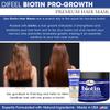 Difeel Pro-Growth Biotin Hair Mask 12 oz. with Biotin Hair Oil 7.1 oz. (2-Piece Set) view 3