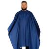 Barber Strong The Barber Cape Haircut Cover for Men, Hair Repelling and Static-Reducing Material, Flexible Elastic Neckband, Water Resistant Fabric, Oversized for Complete Coverage - Blue/White Stripe view 1
