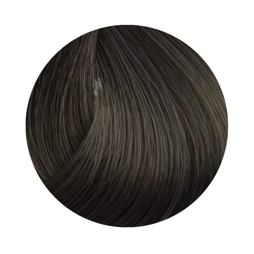 Tinte profesional permanente en Crema Para El Cabello Con Aceites Escenciales de Jojoba, Almendras Dulces, Manzanilla y Manzana - Tonos Naturales ((8.11- Rubio Claro Cenizo Profundo))