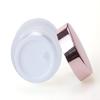Healthcom 10 Pcs 15 Gram/15ml Empty Jars Clear Frosted Glass Cream Jar Pot Bottles with Rose Gold Lids Cosmetic Container Refillable Glass Eye Cream Jar Pot for Face Lotion Eyeshadow Lip Balms view 4