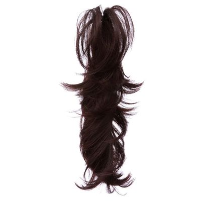 14Inch Synthetic Claw Ponytail Or Chignon Stylish Hair Exension Wavy Ponytail Bun Hairpieces M2-33