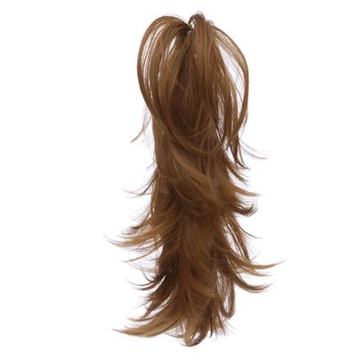 14Inch Synthetic Claw Ponytail Or Chignon Stylish Hair Exension Wavy Ponytail Bun Hairpieces #27