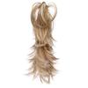 14Inch Synthetic Claw Ponytail Or Chignon Stylish Hair Exension Wavy Ponytail Bun Hairpieces F27-613 view 1