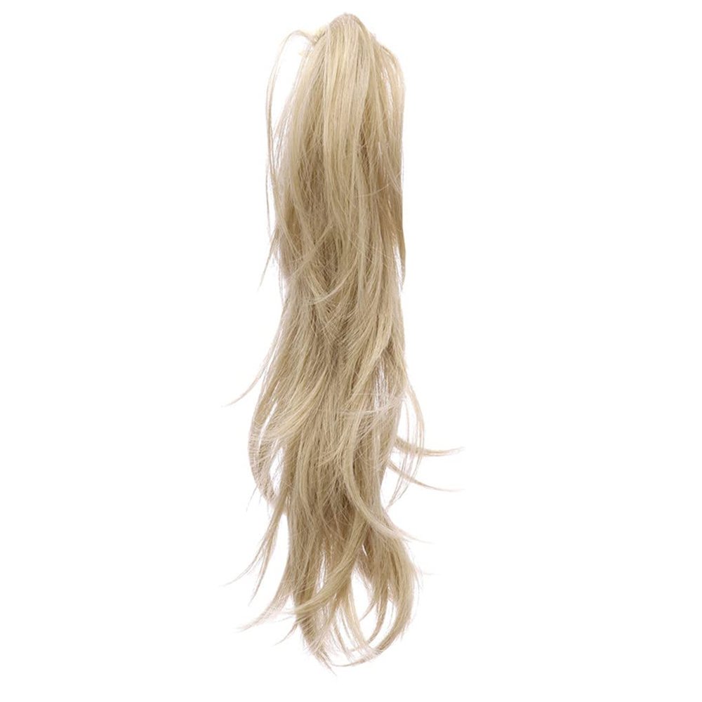 14Inch Synthetic Claw Ponytail Or Chignon Stylish Hair Exension Wavy Ponytail Bun Hairpieces M24-6131