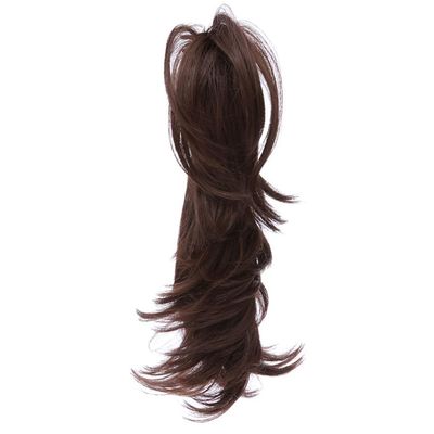 14Inch Synthetic Claw Ponytail Or Chignon Stylish Hair Exension Wavy Ponytail Bun Hairpieces #4