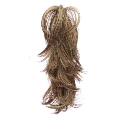14Inch Synthetic Claw Ponytail Or Chignon Stylish Hair Exension Wavy Ponytail Bun Hairpieces F8-22