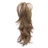 14Inch Synthetic Claw Ponytail Or Chignon Stylish Hair Exension Wavy Ponytail Bun Hairpieces F8-22 view 1