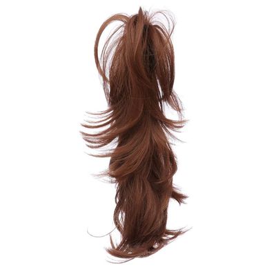14Inch Synthetic Claw Ponytail Or Chignon Stylish Hair Exension Wavy Ponytail Bun Hairpieces #30