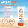 SAFE SEA Anti-Jellyfish Sting Protective Lotion - Sunscreen - Sunblock - Sea Lice - Jelly Fish - 50SPF Adults (Tube 3.4 oz 2 pack) view 2